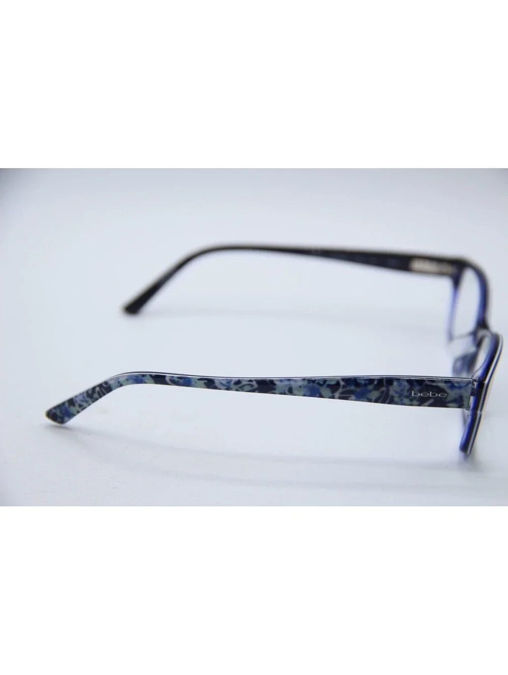 Bebe Bb5183 410 Navy Blue White Floral Authentic Eyeglasses
